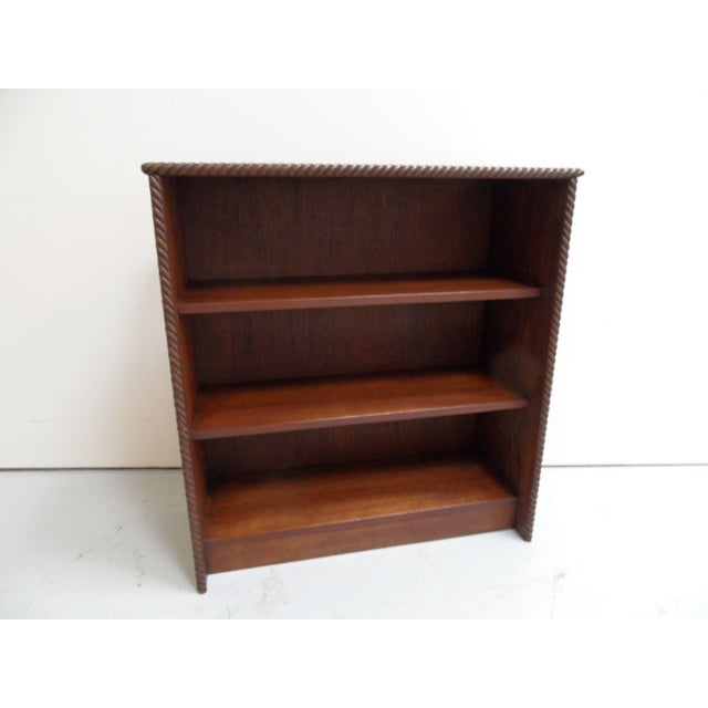 Vintage Open Bookcase, 1950s For Sale - Image 4 of 11