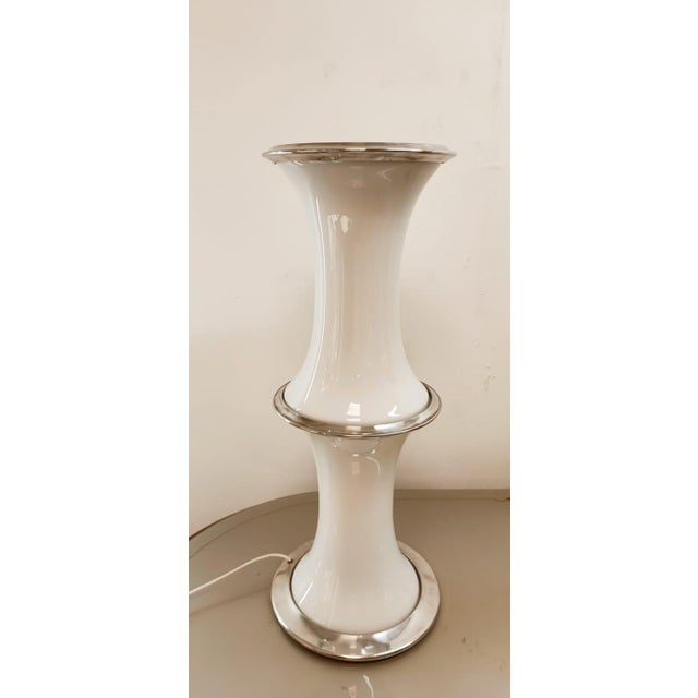 Flashy Bamboo Floor Lamp For Sale - Image 10 of 13