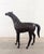 Metal Vintage Leather Horse W/Saddle Statue 30” W For Sale - Image 7 of 13