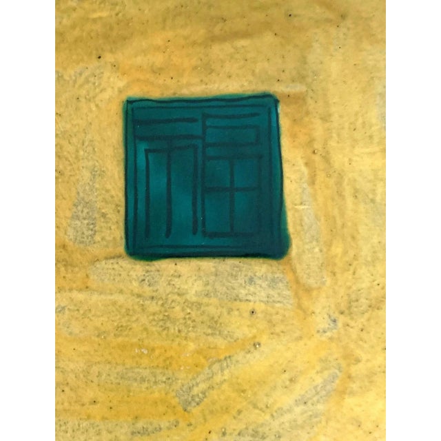 Japanese Yoshidaya Saiko Kutani Ceramic Dish For Sale - Image 10 of 11