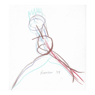 1994 Norbert Voelkel Abstracted Dancer For Sale