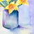 Daffodils in Vase - Tomoko Parry, C. 1990s For Sale In San Diego - Image 6 of 10