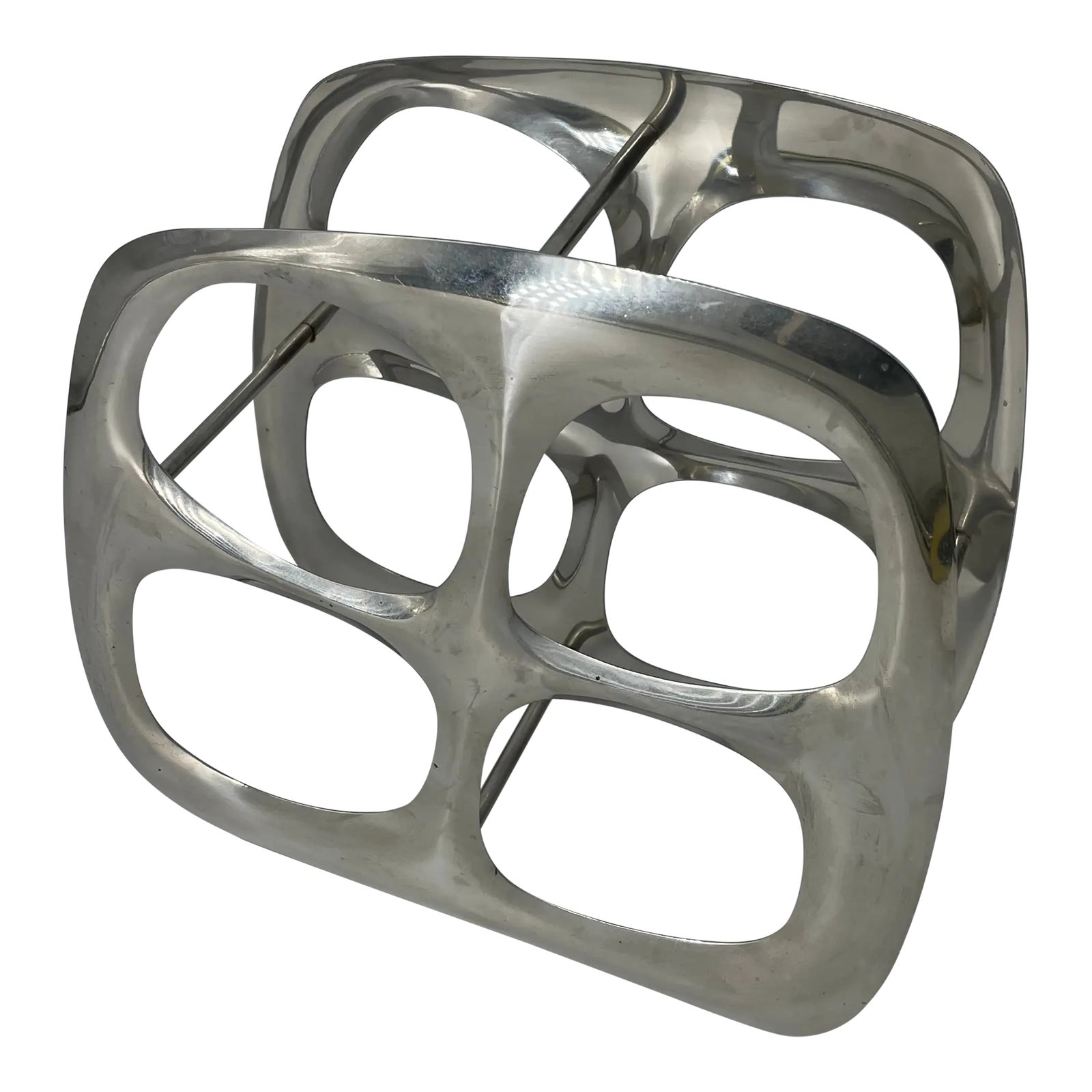 Atomic Wine Rack | Chairish