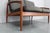 Brown Paper Knife 2-Seater Teak Sofa by Kai Kristiansen, Denmark, 1960s For Sale - Image 8 of 18