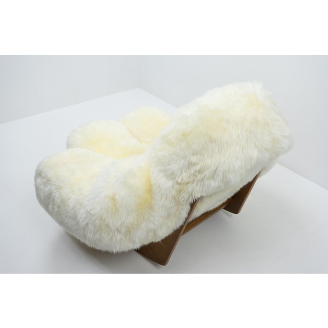 Vintage Rocking Yeti Chair by Mario Scheichenbauer for Elam, Italy, 1960s For Sale - Image 9 of 15