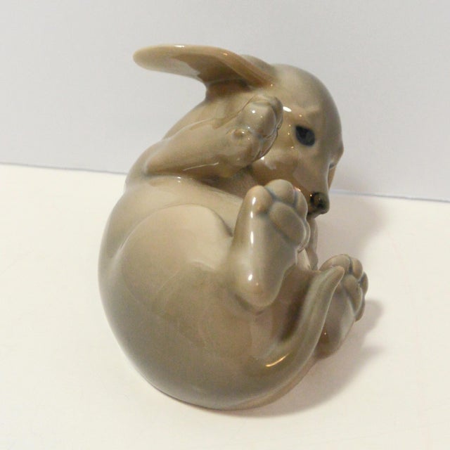Figurative 1960s Royal Copenhagen Porcelain Dachshund Puppy For Sale - Image 3 of 7