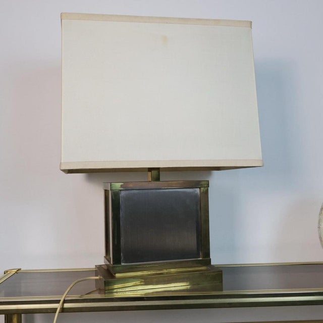 Liwans Roma Hollywood Regency Ottone Table Lamp Italian Design 1970s For Sale - Image 6 of 16