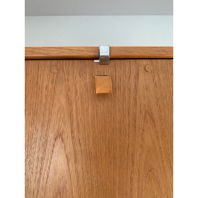 Hans Wegner 1960s Vintage Teak Mid Century Hans J. Wegner Murphy Bed With Shelf For Sale - Image 4 of 7