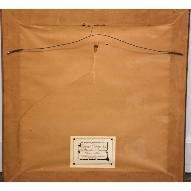 1960s 1967 Portrait Etching of Rembrandt by Joel Iskowity Titled “Homage to Rembrandt” For Sale - Image 5 of 7