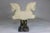 Vintage 'Louvre' Paris Classical Statues Bookend Bulls on Marble Pedestal - a Pair For Sale - Image 4 of 9