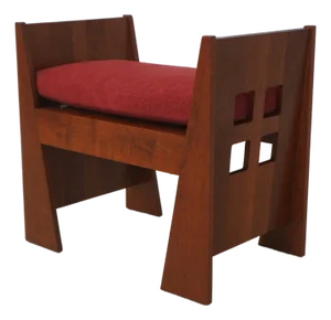 Stickley Cherry Mission Limbert Bench