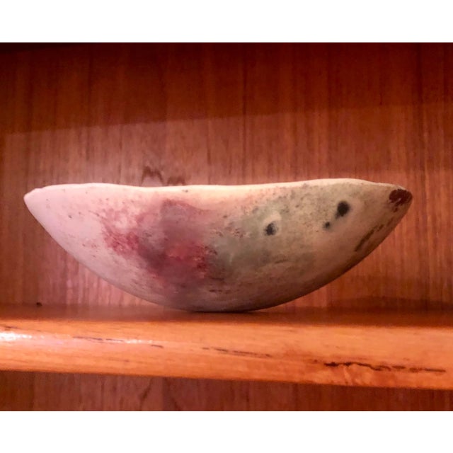 2000s Organic Biomorphic Studio Pottery Bowl For Sale - Image 12 of 12