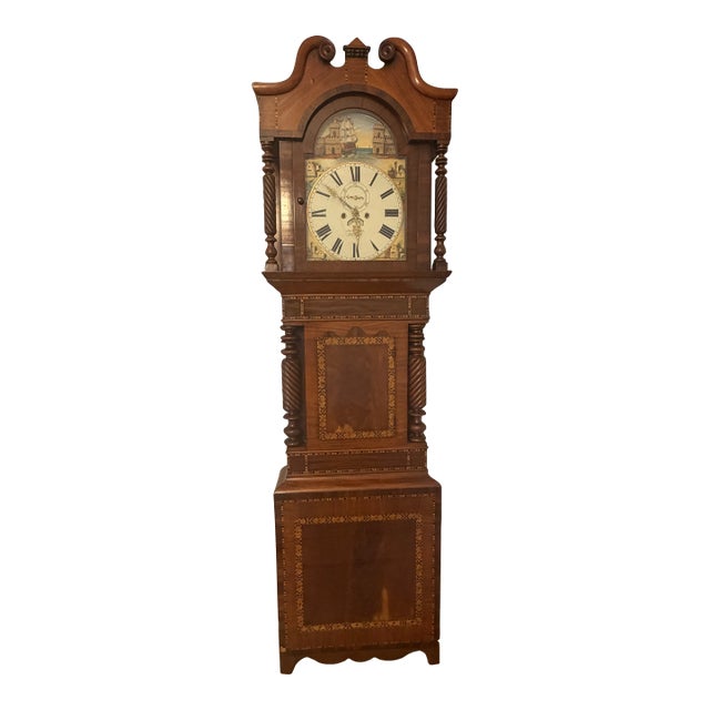 Early 19th Century Welsh Longcase Clock by John Reese of Harlech For Sale