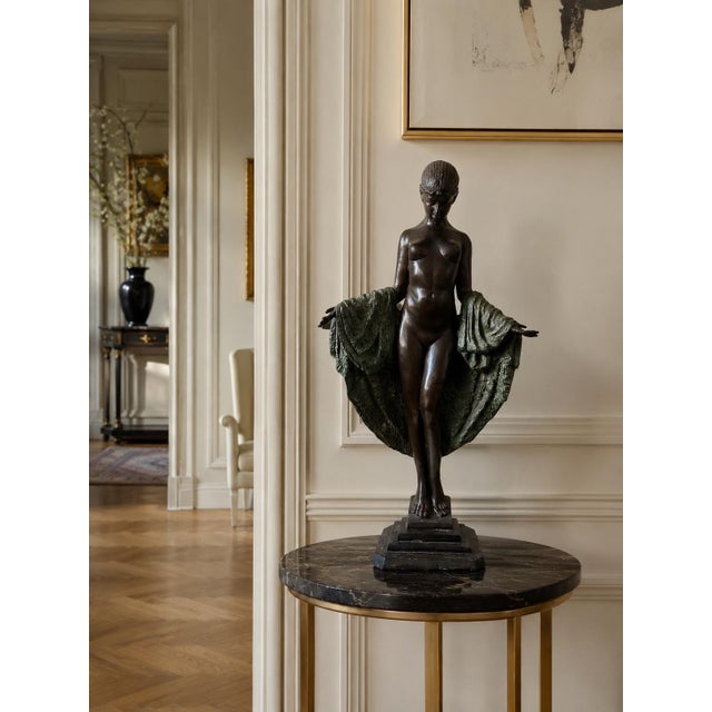 Joe Descomps Cormier, Art Deco Sculpture, 1925, Bronze For Sale - Image 12 of 13