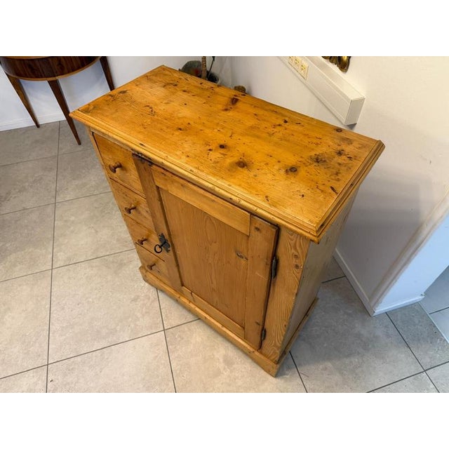 Rustic Biedermeier Bread Buffet For Sale - Image 4 of 13