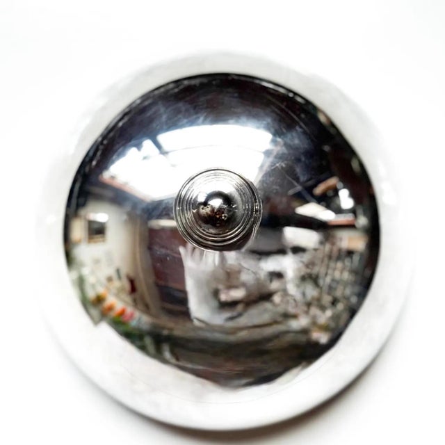 • Vintage Christofle Hotel silver-plated serving cloche • Stamped Christofle France with Hotel line hallmark • Measures...