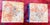 Jack Lenor Larsen Pair Mid Century Orange and Black Ottomans Upholstered in the Manner of Jack Lenor Larsen For Sale - Image 4 of 9