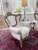 Late 20th Century Pair of Ornate Rococo Revival Gilt Carved Armchairs Down Filled For Sale - Image 12 of 12