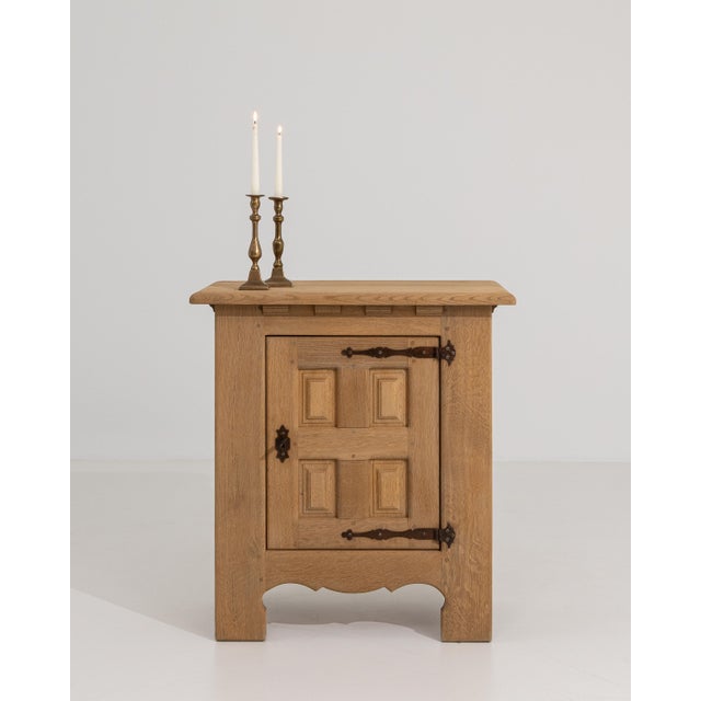 Oak Brutalist Cabinet For Sale - Image 14 of 15