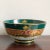 Vintage Neoclassical Decorative Porcelain Bowl For Sale - Image 9 of 12