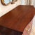 Brown Mid 20th Century Federal Bow Front Flame Mahogany Server | Console | Petite Sideboard For Sale - Image 8 of 11