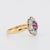 1900 - 1909 Marguerite Ring Gold, Diamonds and Ruby, 1900s For Sale - Image 5 of 6