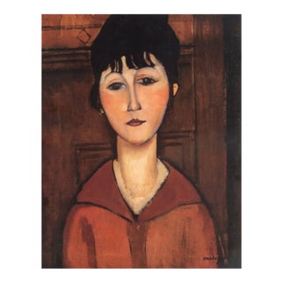 Modigliani Portrait of a Young Woman Limited Edition For Sale