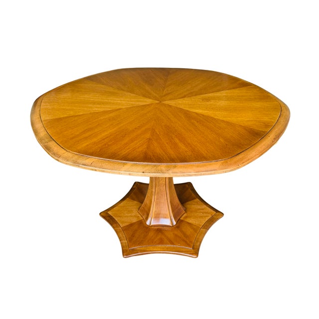 Mid-Century Modern Vintage Drexel Heritage Plaudit Collection Adjustable Lift-Top Table | Mid-Century Modern Hi-Low Cocktail Dining For Sale - Image 3 of 16