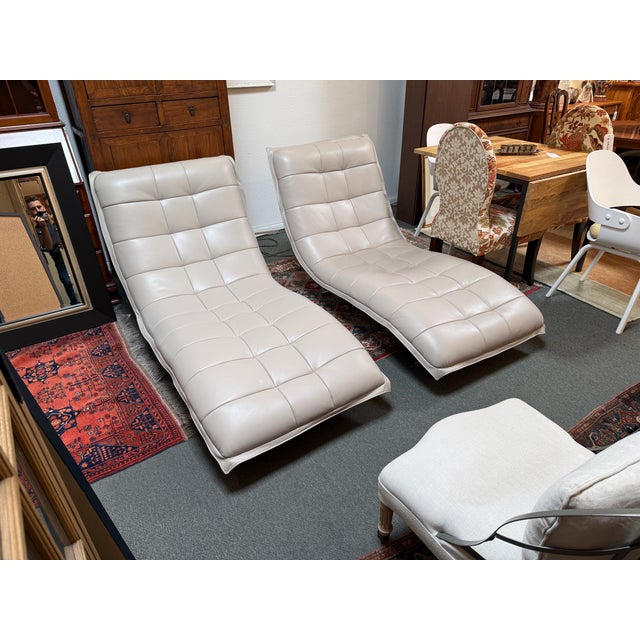 Zeno Nugari for Roche Bobois Arioso Chaise Lounge For Sale - Image 14 of 16
