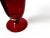 1920s Salviati Murano Style Vase Red Ruby Gold Dust Venetian Trumpet Shape For Sale - Image 9 of 10