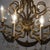1930s Vintage French Louis XIV Style Bronze & Crystal Eight-Light Chandelier C1930 For Sale - Image 5 of 10