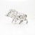 Late 20th Century Vintage Sterling Silver Figural Boar Figurine For Sale - Image 5 of 11