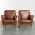 Vintage Sheepskin Leather Armchairs, Set of 2 For Sale - Image 15 of 15