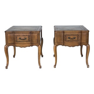Pair of French Provincial Nightstands For Sale