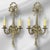 1900 Ribbon and Tassel Brass Sconces - a Pair For Sale - Image 4 of 9