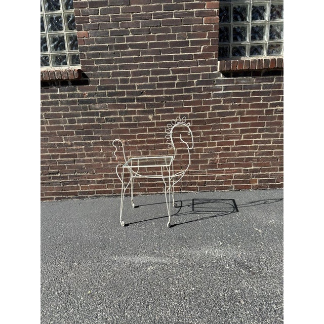 1950s Horse Bar Cart Style of Frederic Weinberg For Sale - Image 4 of 5