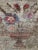Square Turkish Vintage Oushak Rug With All-Over Flower Bouquet Pattern For Sale - Image 4 of 6