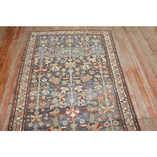 Textile Persian Malayer Gallery Antique Rug rug no.j3824 For Sale - Image 7 of 9