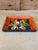 Vintage Hand-Painted Papier-Mâché Zebra Decorative Tray From the Mole Hole For Sale - Image 9 of 12