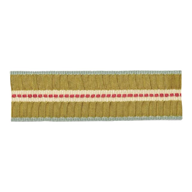 Sample - Schumacher Camden Braid in Bloom For Sale