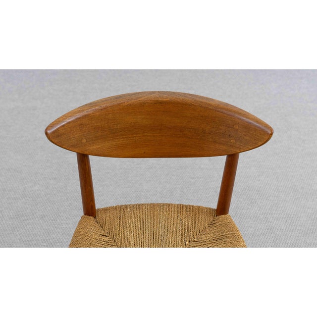 Model 316 Chair in Teak by Peter Hvidt & Orla Molgaard-Nielsen for Søborg Møbelfabrik, 1950s For Sale - Image 12 of 18