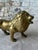 Vintage Solid Brass Lion Figurine | Regal Mid-Century Decorative Accent For Sale - Image 4 of 6