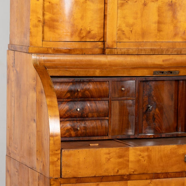 Mid-19th Century Danish Biedermeier Secretary Bureau For Sale - Image 10 of 14