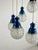 Blue Mid-Century Italian 5-Light Chandelier, 1960s For Sale - Image 8 of 15