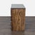 Vintage Classic Wooden 3-Drawer Dresser With Metal Handles For Sale - Image 4 of 11