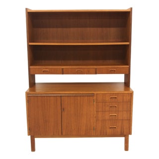 Scandinavian Teak Secretary, Sweden, 1960s For Sale