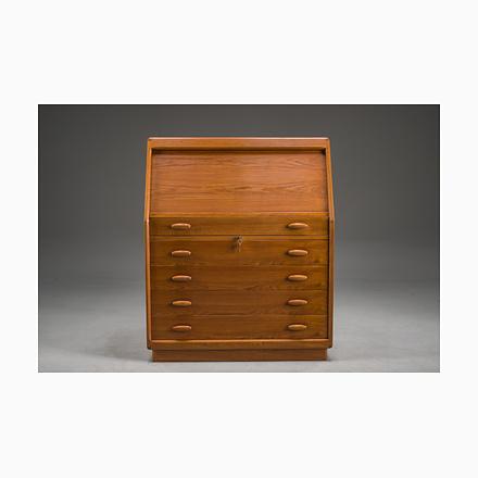 Mid-Century Modern Teak Secretary from Dyrlund, Denmark, 1960s For Sale - Image 18 of 18
