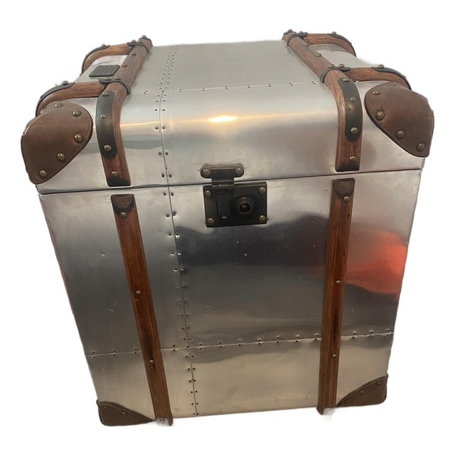 Timothy Oulton Globetrekker Side Table For Sale