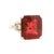 Contemporary 8.95 Carat Fantasy-Cut Pink Tourmaline Diamond Platinum Ring, Size 7 For Sale - Image 3 of 6