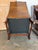 Pair of English Georgian Style Wingback Armchairs - Distressed Brown Leather For Sale - Image 12 of 17